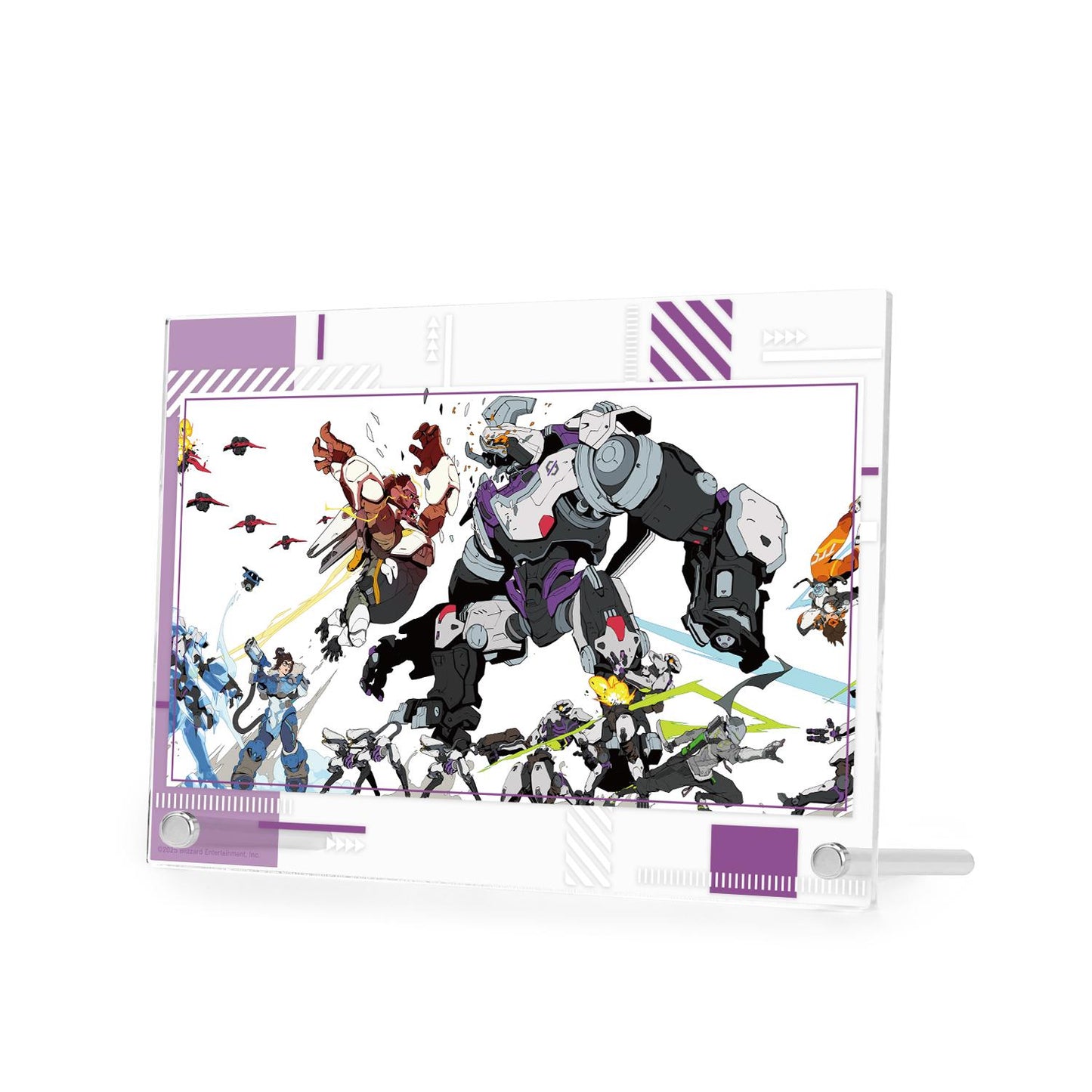 守望先鋒2 VS零度扇區 A5亞克力板