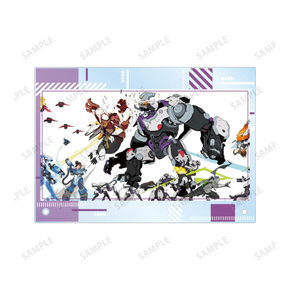 守望先鋒2 VS零度扇區 A5亞克力板