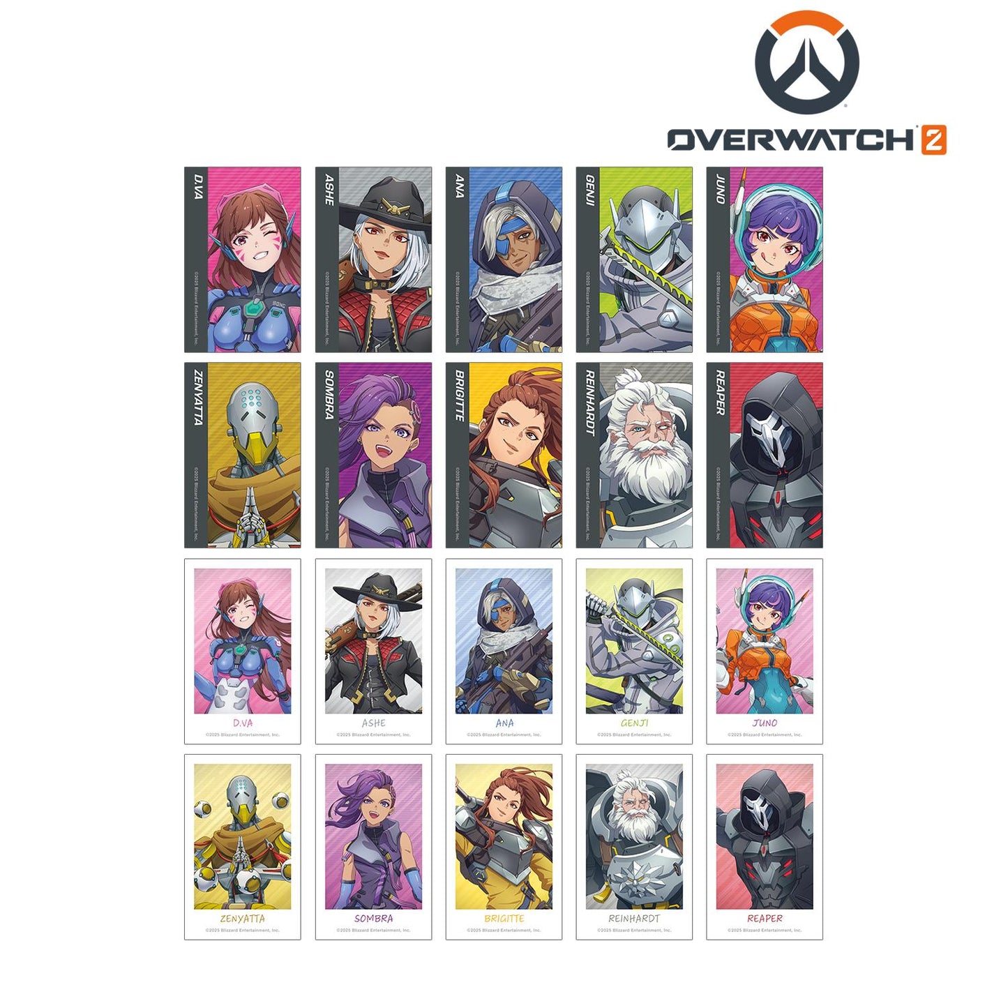 守望先鋒2 メレ插畫 交易插畫卡（單品/全套BOX）（20個裝）