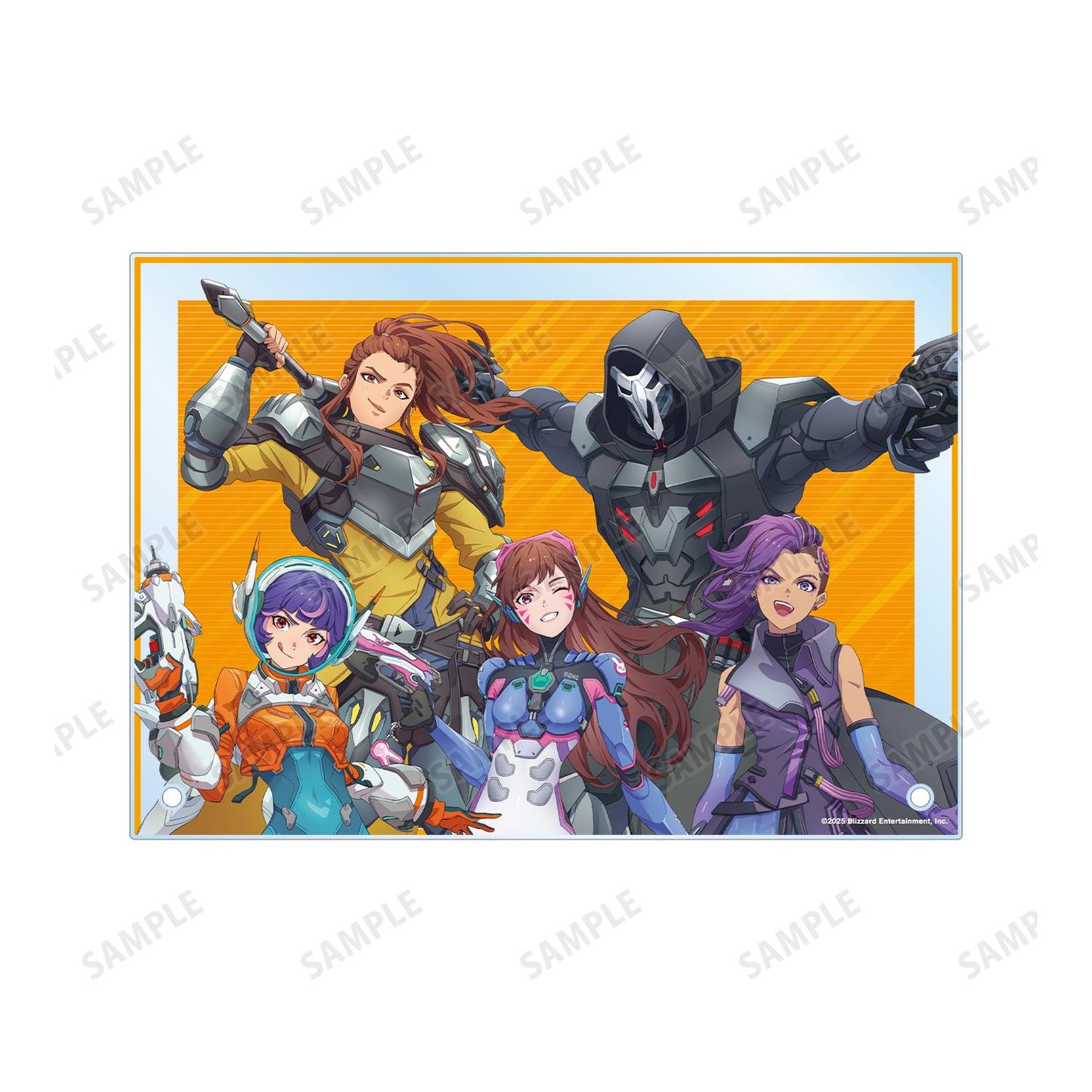 守望先鋒2_メレさん插畫合集 A5亞克力板 ver.B