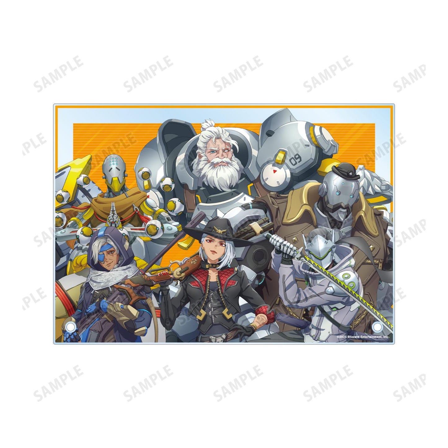 守望先鋒2_メレさん插畫合集 A5亞克力板 ver.A