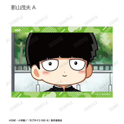 靈能百分百Ⅲ 隨機款Q版漫畫風寫真卡（單品/全套BOX/10包入）