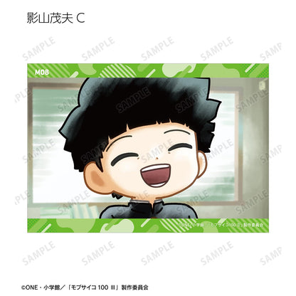 靈能百分百Ⅲ 隨機款Q版漫畫風寫真卡（單品/全套BOX/10包入）