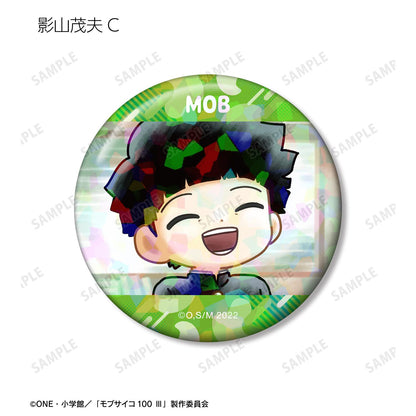 靈能百分百Ⅲ 隨機Q版漫畫風全息徽章（單品/全套BOX/10包入）