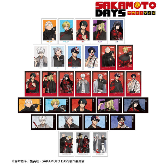 SAKAMOTO DAYS_新繪和洋結合版 交易用拍立得風格插畫卡2枚套裝（單品/全套BOX）【BOX/15包入】