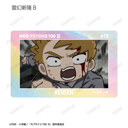 靈能百分百Ⅲ 隨機Q版漫畫風極光卡貼（單品/全套BOX/10包入）