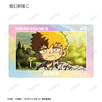 靈能百分百Ⅲ 隨機Q版漫畫風極光卡貼（單品/全套BOX/10包入）
