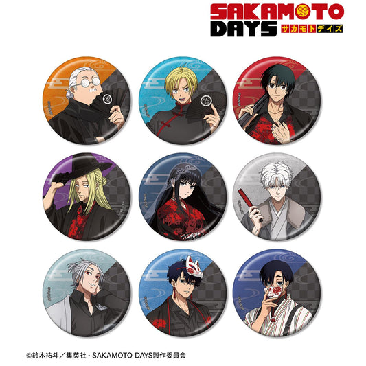 SAKAMOTO DAYS_新繪和洋折衷版 隨機金屬徽章（單位/全套BOX）【BOX/9個裝】