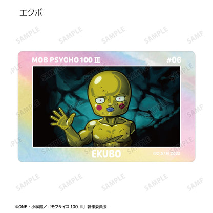 靈能百分百Ⅲ 隨機Q版漫畫風極光卡貼（單品/全套BOX/10包入）