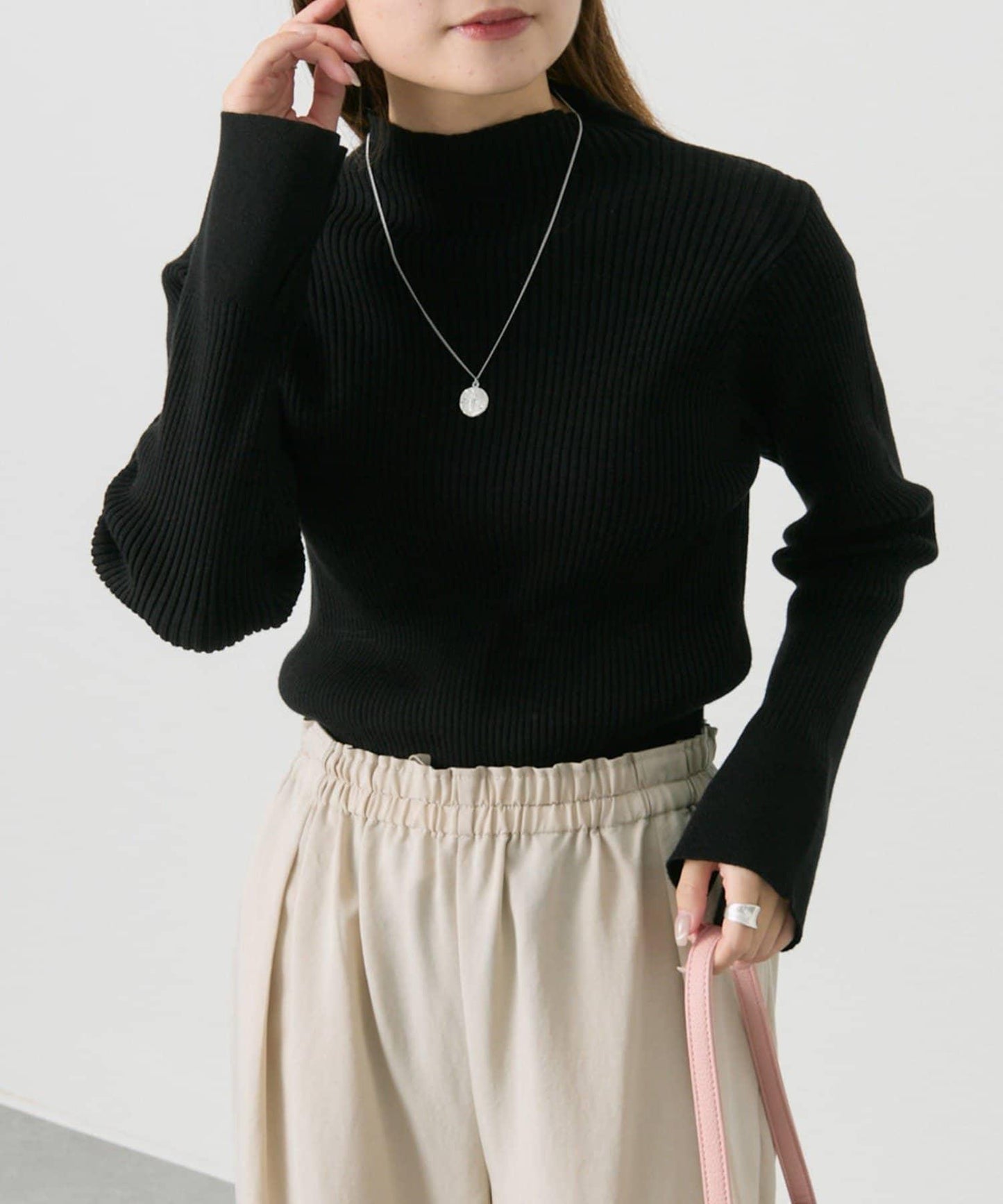 【復刻/新增色】小高領羅紋針織衫