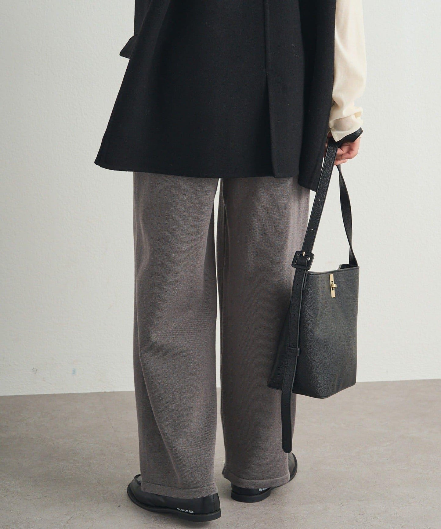 【可搭配套裝】針織褲