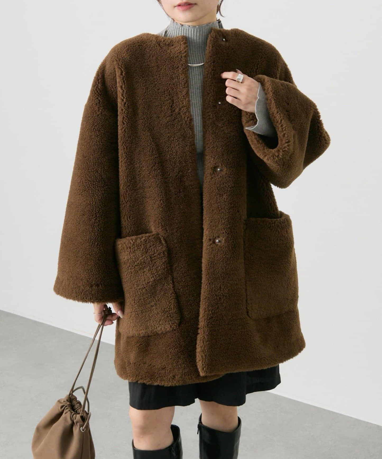 【復刻/新增色】小高領羅紋針織衫