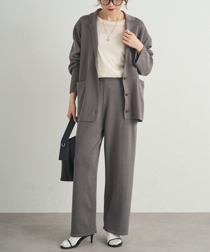 【可搭配套裝】針織褲