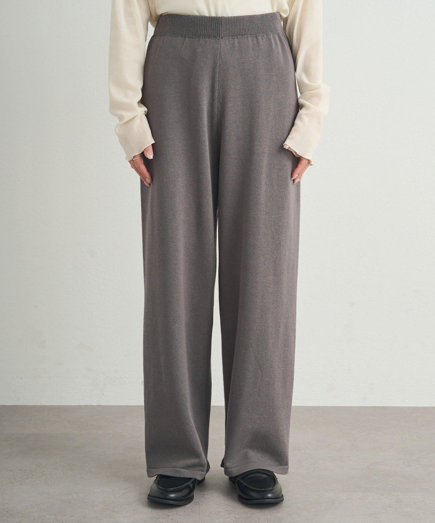 【可搭配套裝】針織褲