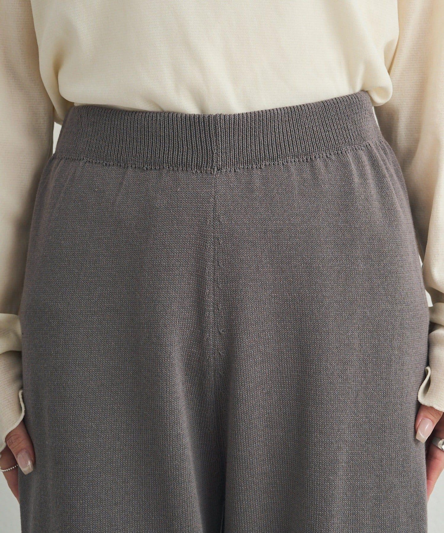 【可搭配套裝】針織褲