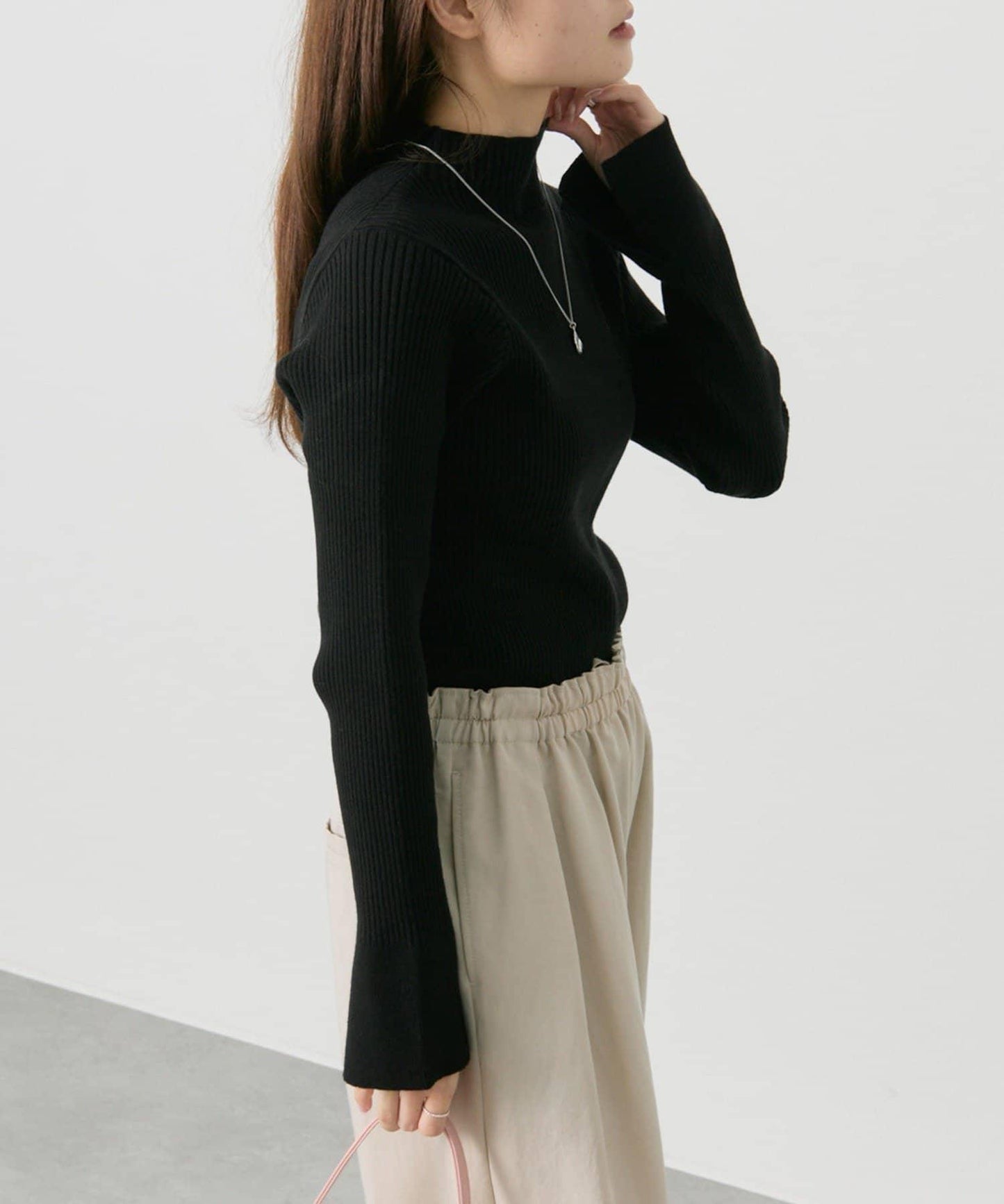 【復刻/新增色】小高領羅紋針織衫