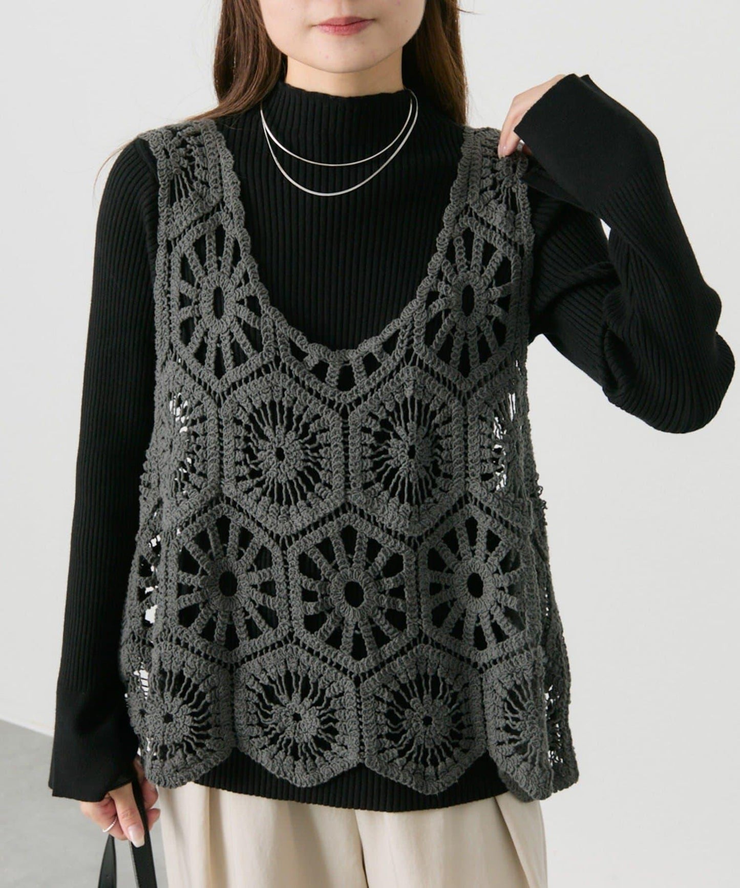 【復刻/新增色】小高領羅紋針織衫