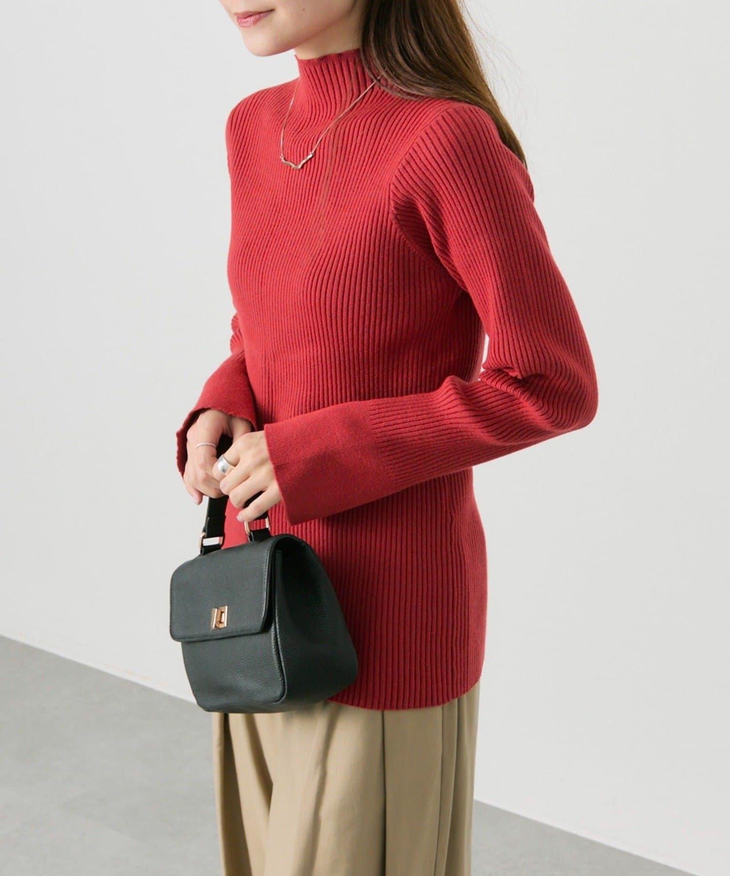 【復刻/新增色】小高領羅紋針織衫