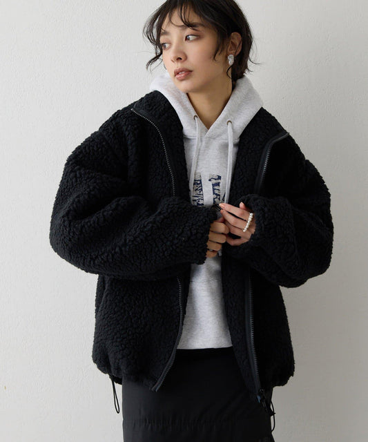 羊羔絨飛行員夾克