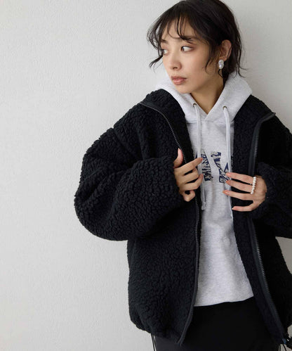 羊羔絨飛行員夾克