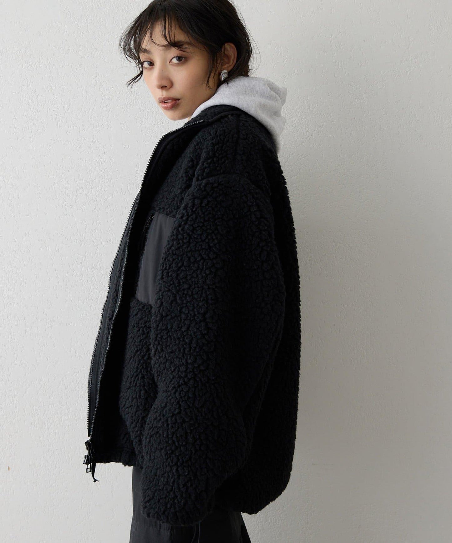 羊羔絨飛行員夾克