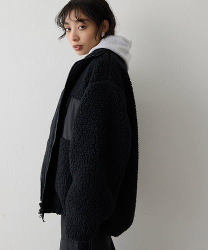 羊羔絨飛行員夾克