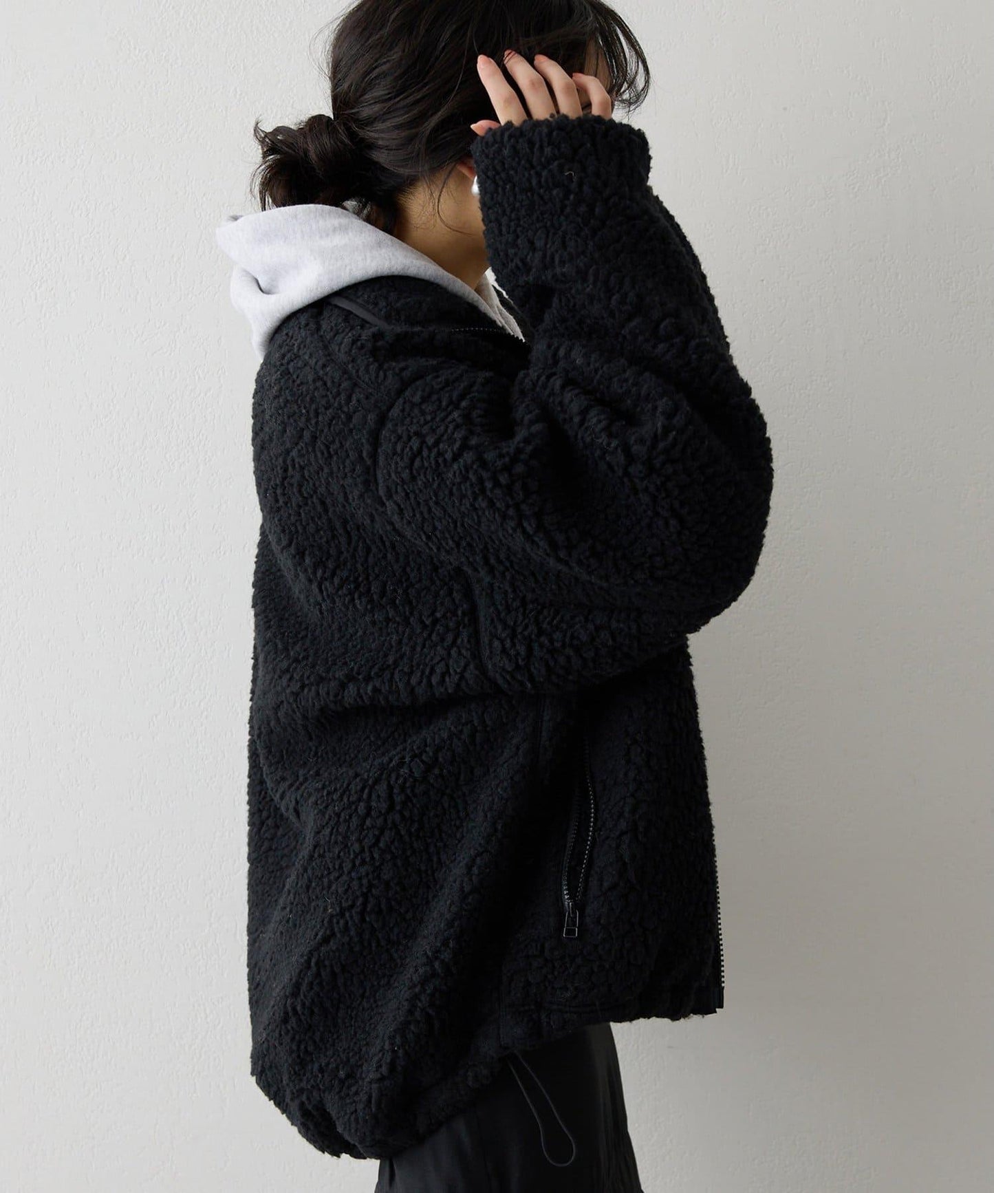 羊羔絨飛行員夾克