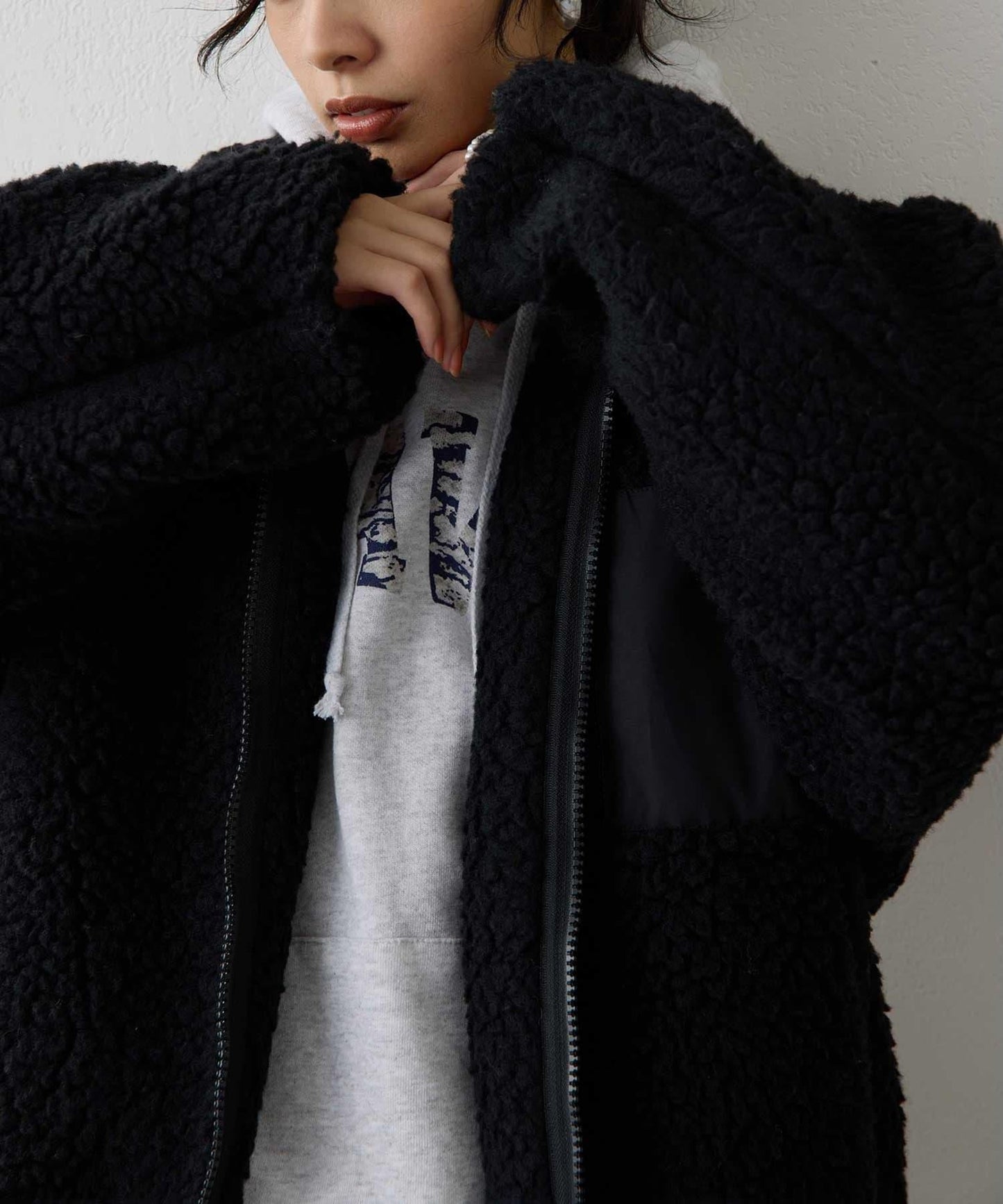 羊羔絨飛行員夾克