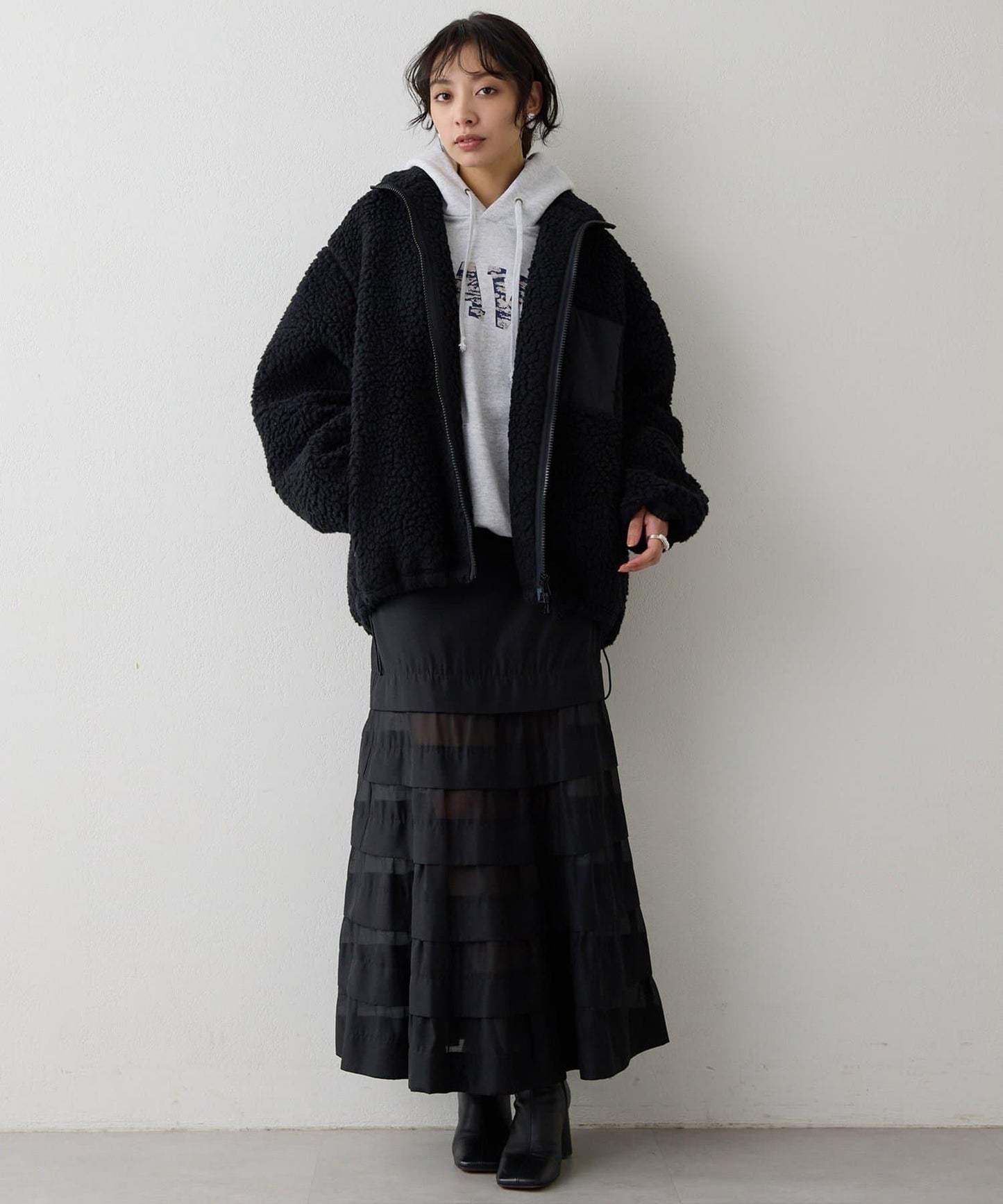 羊羔絨飛行員夾克