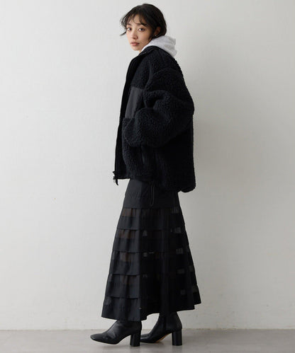 羊羔絨飛行員夾克