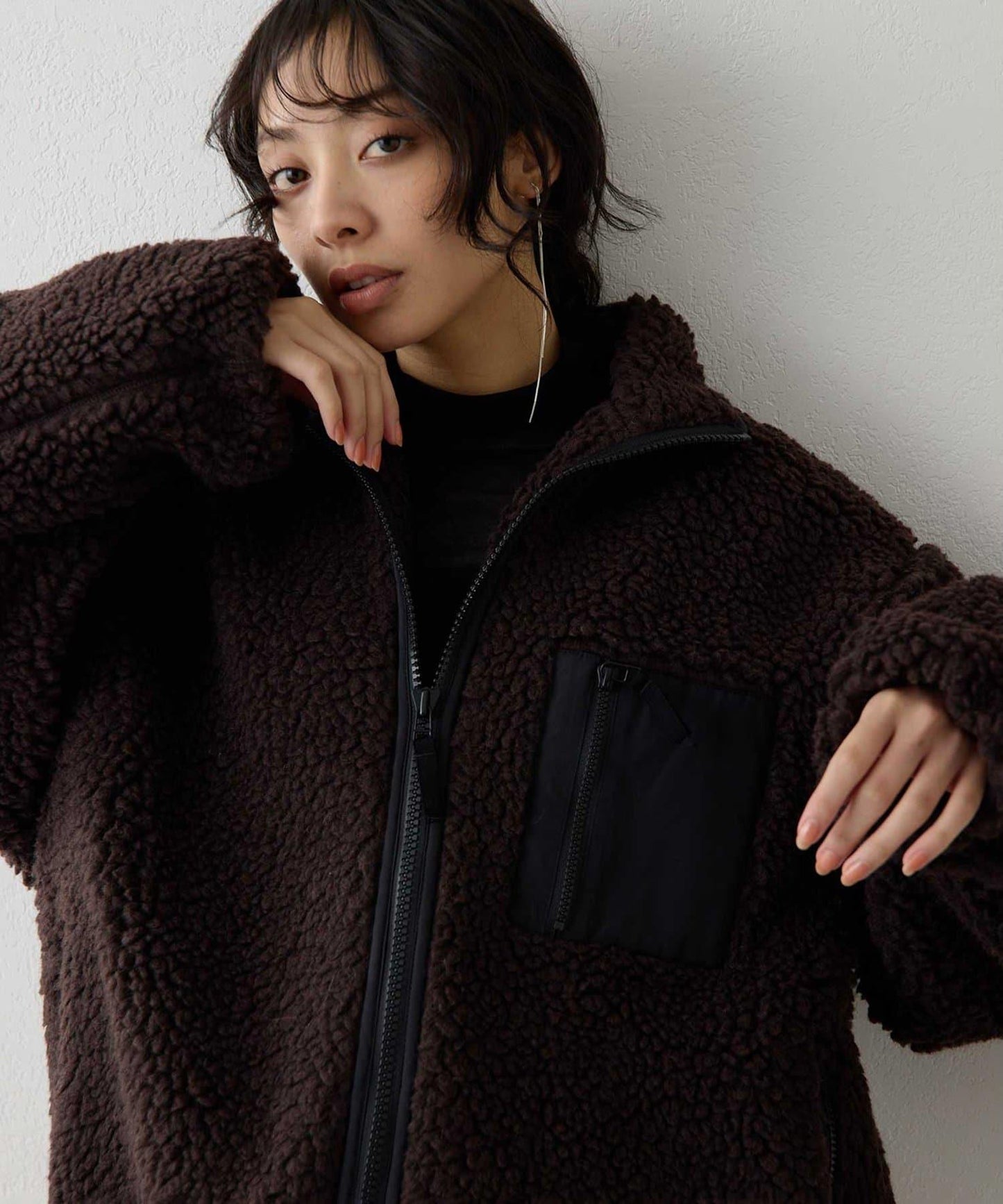 羊羔絨飛行員夾克