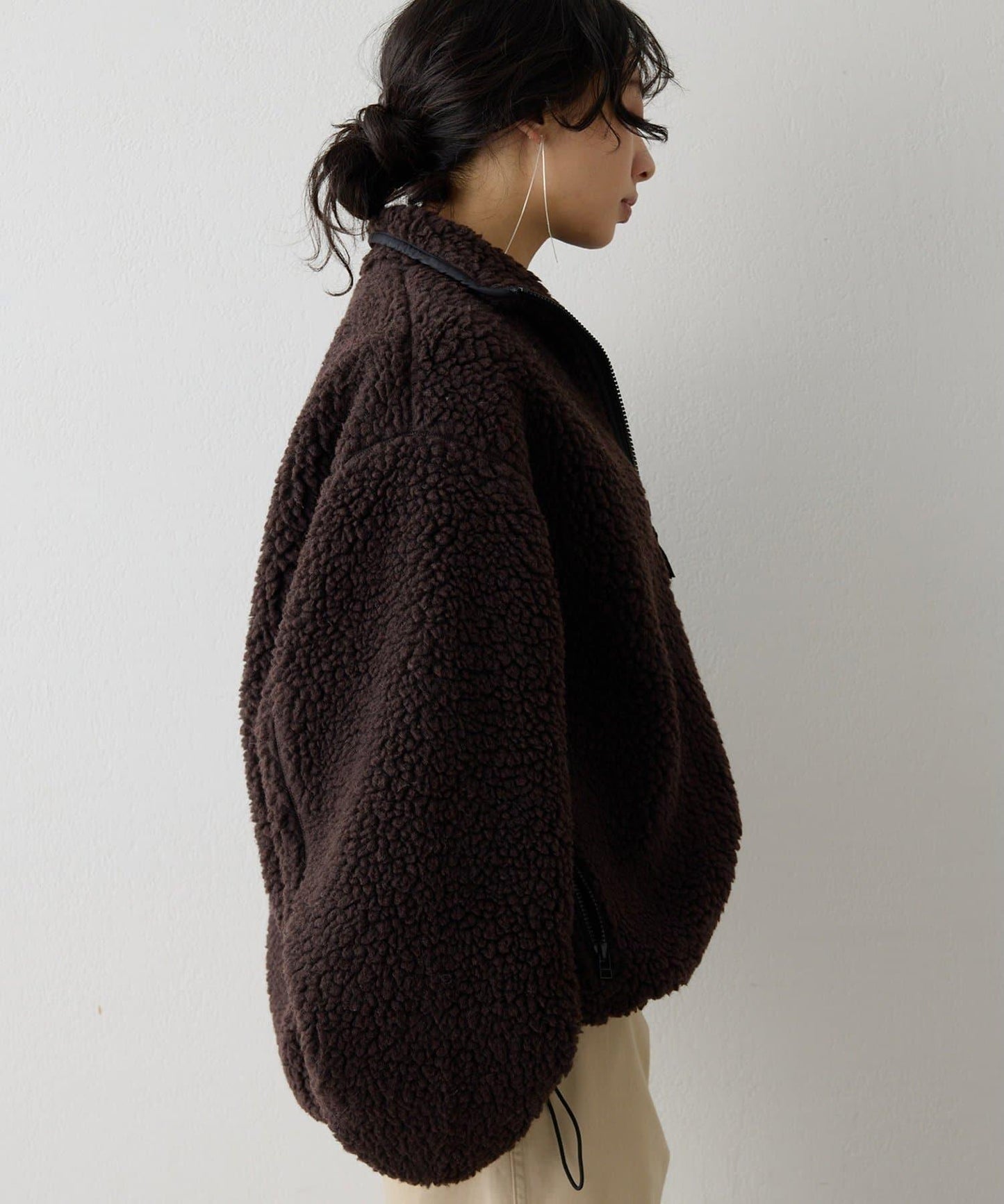 羊羔絨飛行員夾克