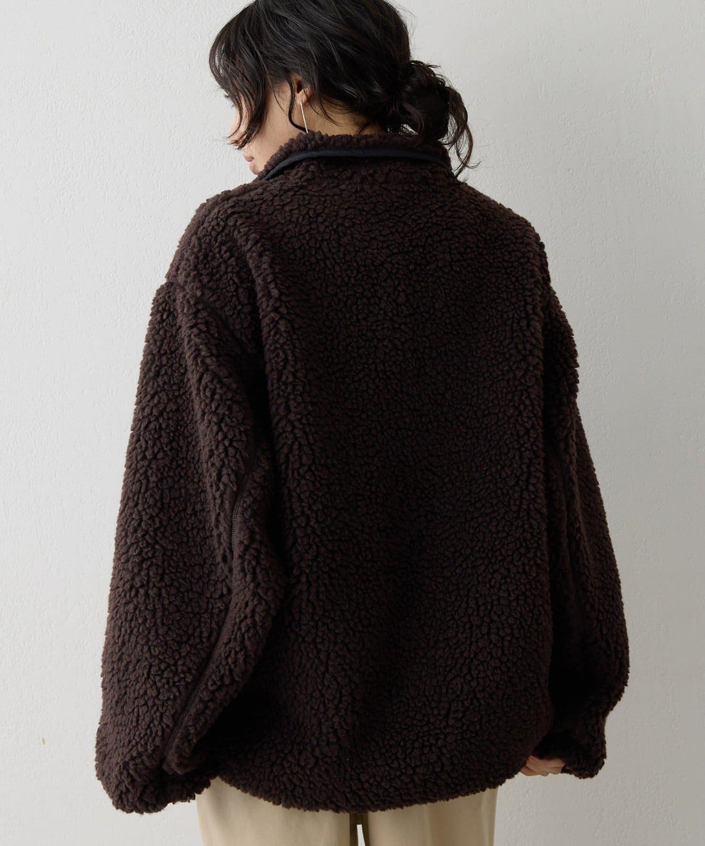 羊羔絨飛行員夾克