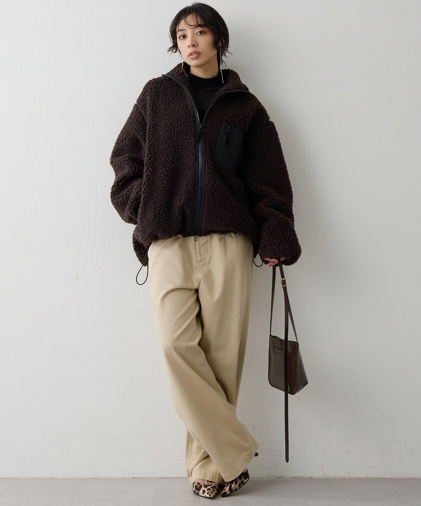 羊羔絨飛行員夾克