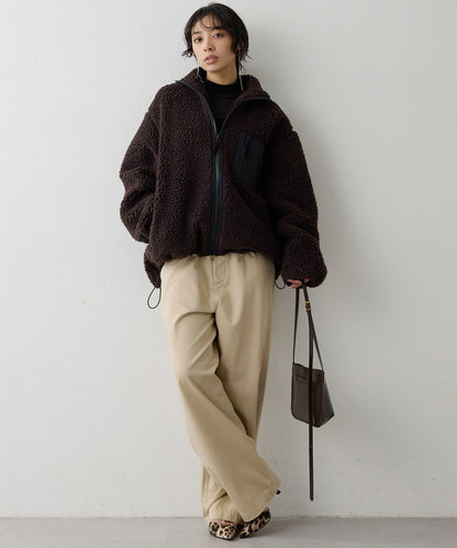 羊羔絨飛行員夾克