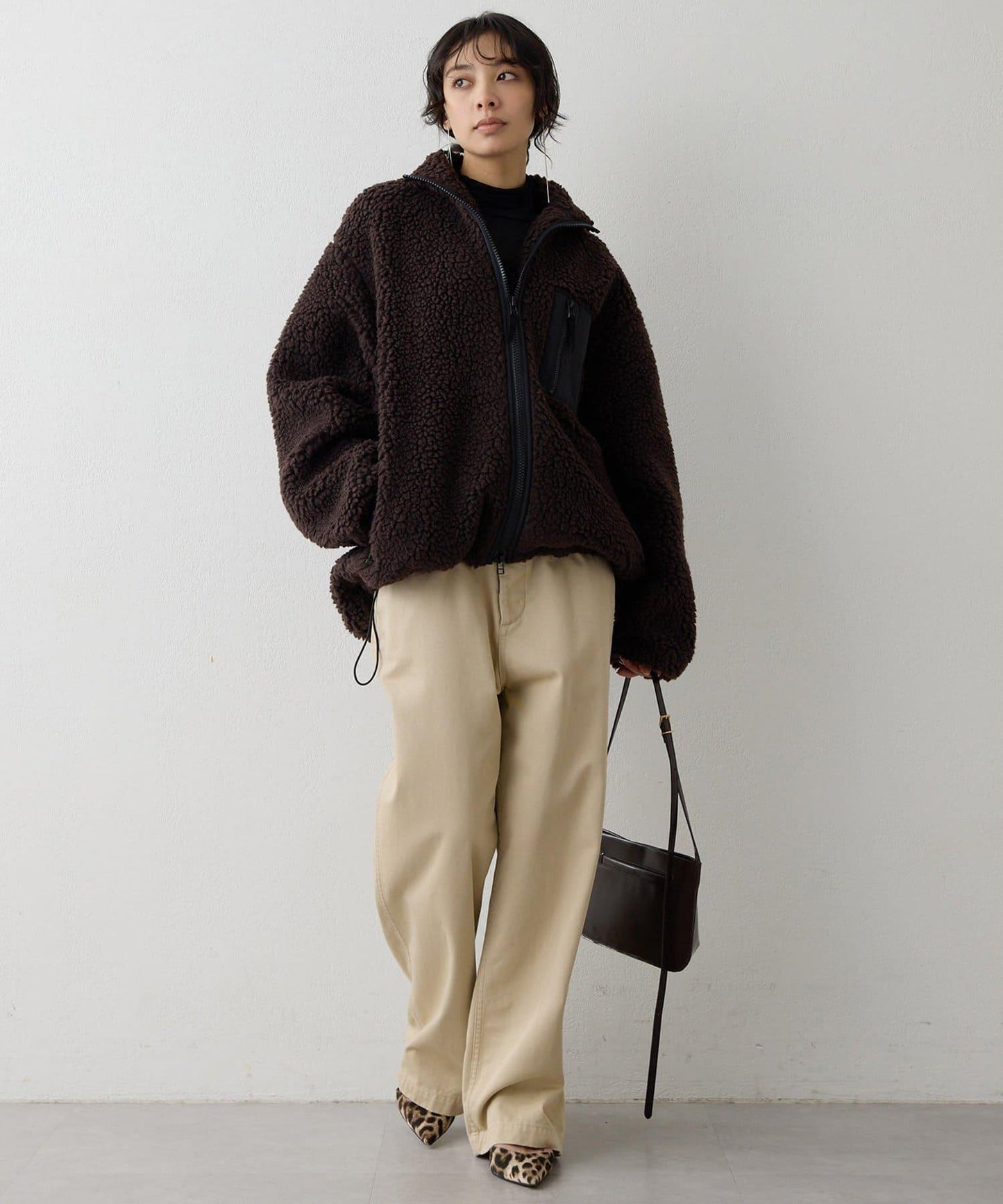 羊羔絨飛行員夾克