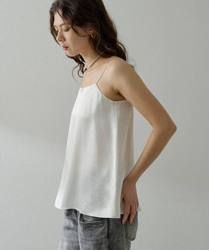 緞面吊帶背心