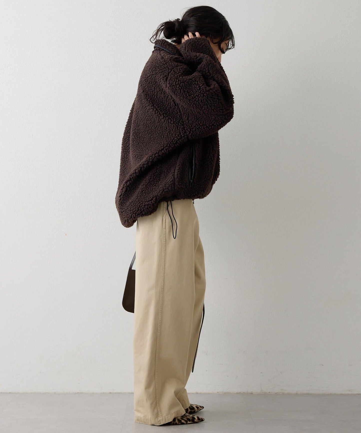 羊羔絨飛行員夾克