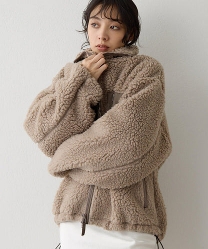 羊羔絨飛行員夾克