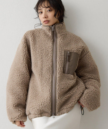 羊羔絨飛行員夾克