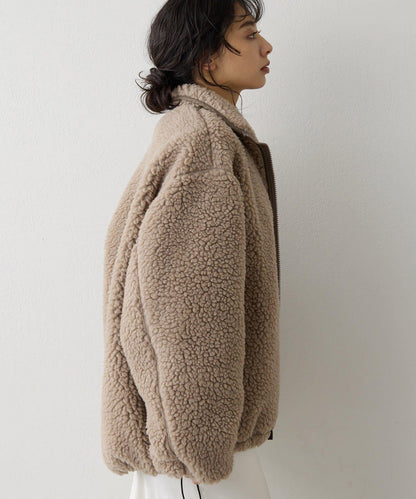 羊羔絨飛行員夾克