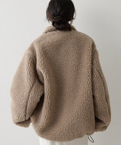 羊羔絨飛行員夾克