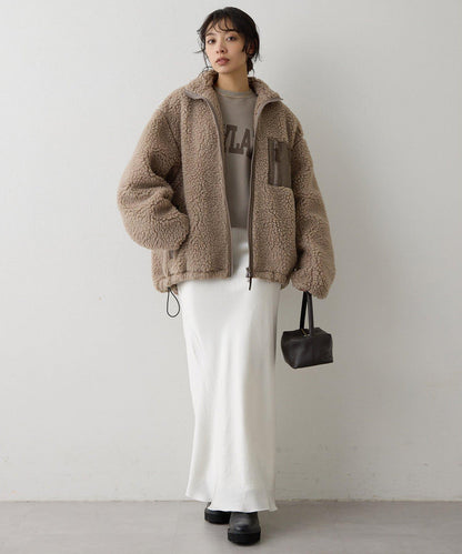 羊羔絨飛行員夾克