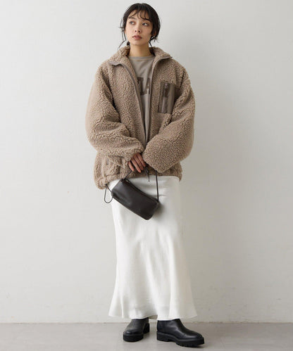 羊羔絨飛行員夾克