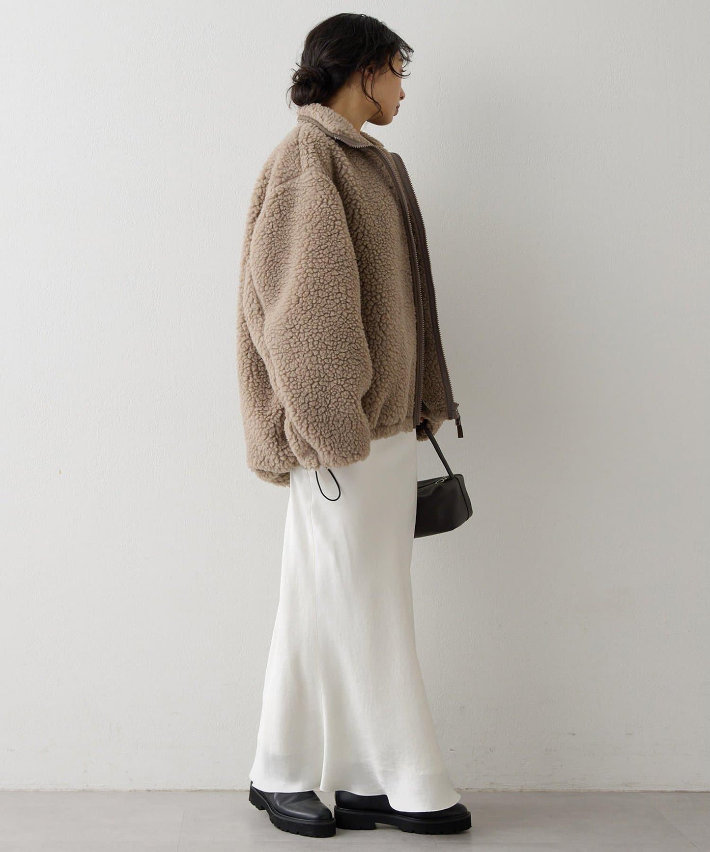 羊羔絨飛行員夾克