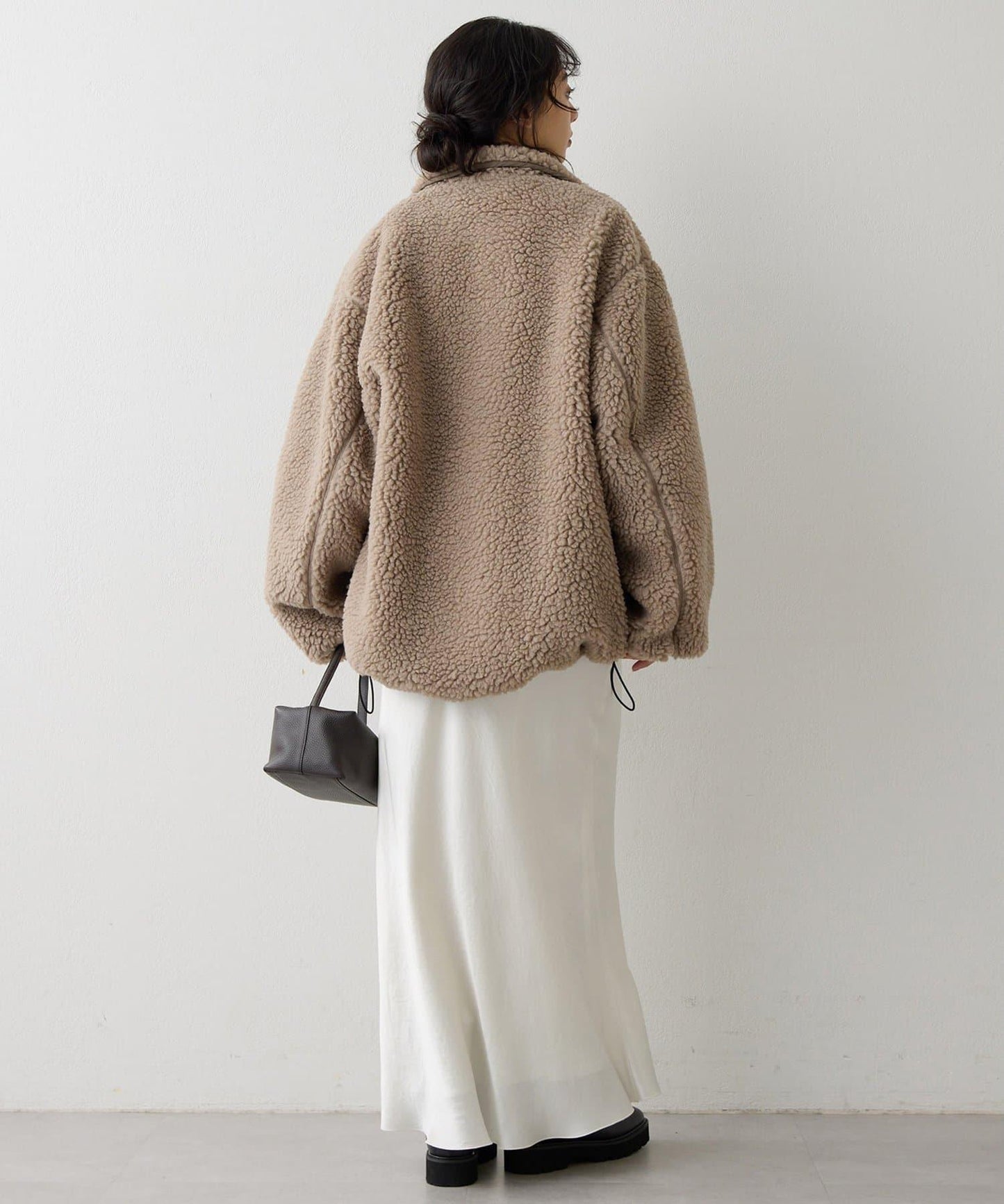 羊羔絨飛行員夾克