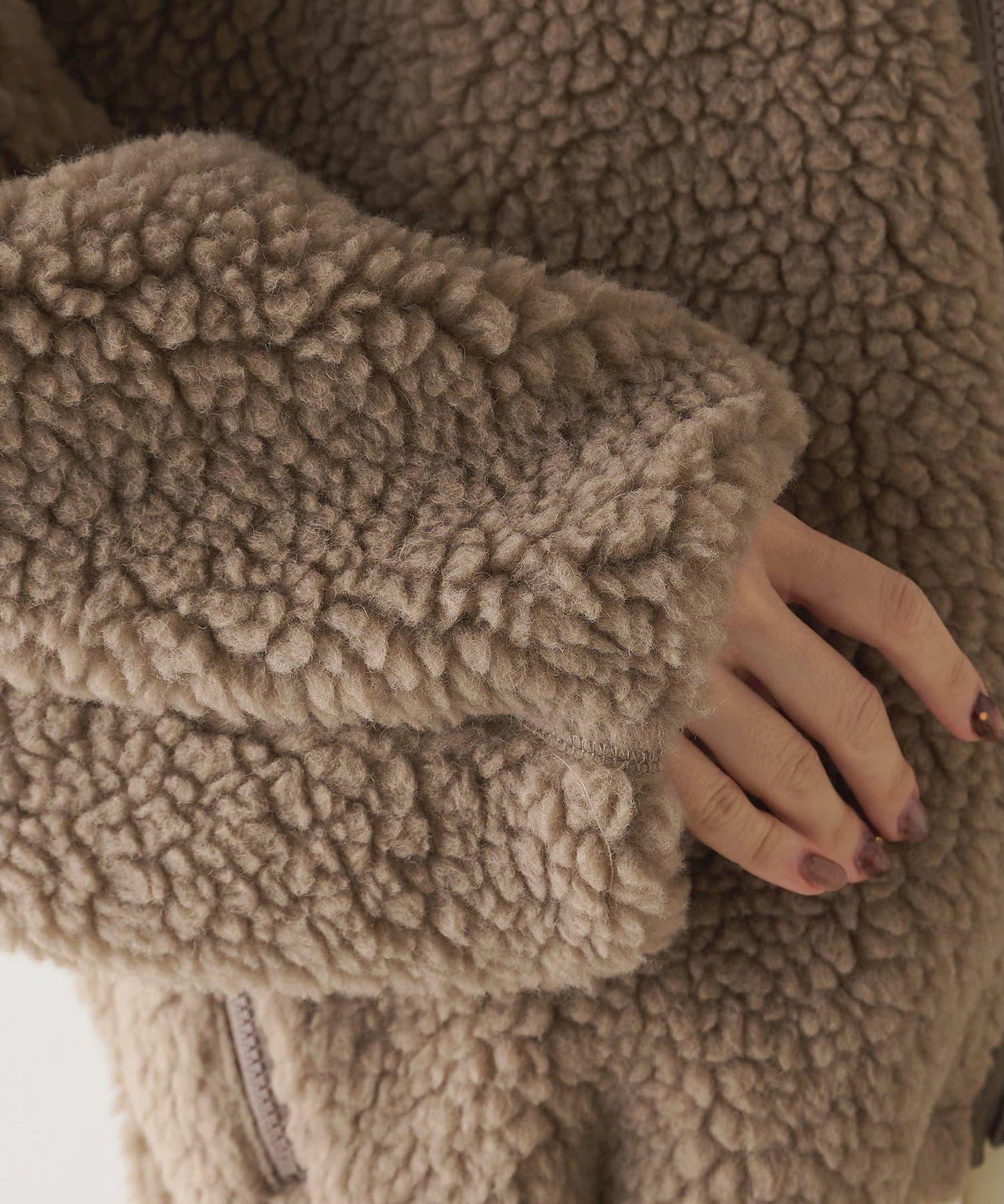 羊羔絨飛行員夾克