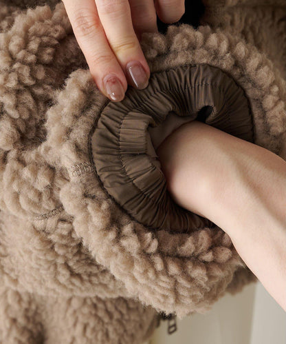 羊羔絨飛行員夾克