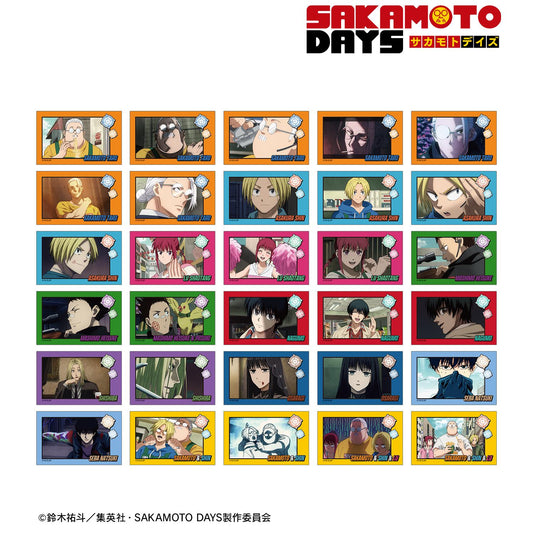 SAKAMOTO DAYS 場景寫實拍立得風格插畫卡2枚裝（單品/全套BOX）【BOX/15包入】