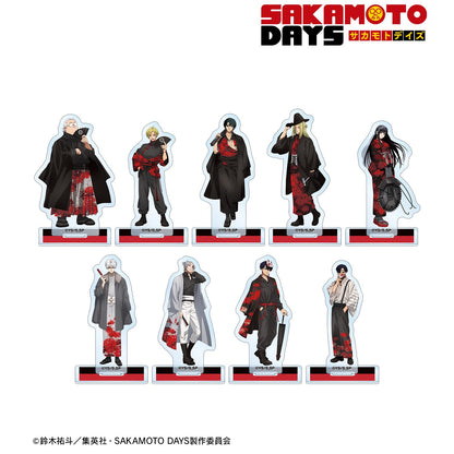 SAKAMOTO DAYS_新繪和洋折衷版 隨機亞克力立牌（單品/全套BOX）【BOX/9個裝】